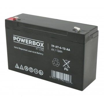 Akumulator AGM 6V 12Ah POWERBOX XT LINE