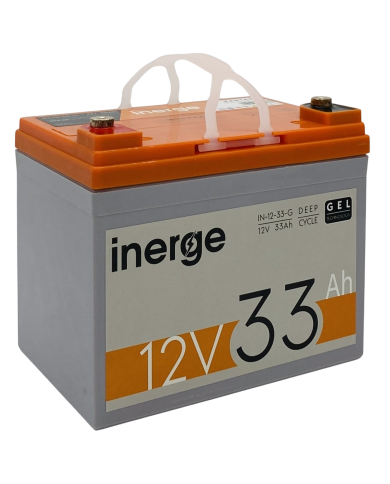 Akumulator GEL 12V 33Ah INERGE